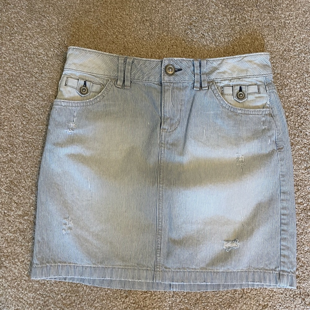 Loft Jean skirt